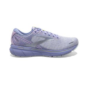 Brooks Ghost 14 Road Running Shoes - Womens, Purple/Grey | IE-OHX642913